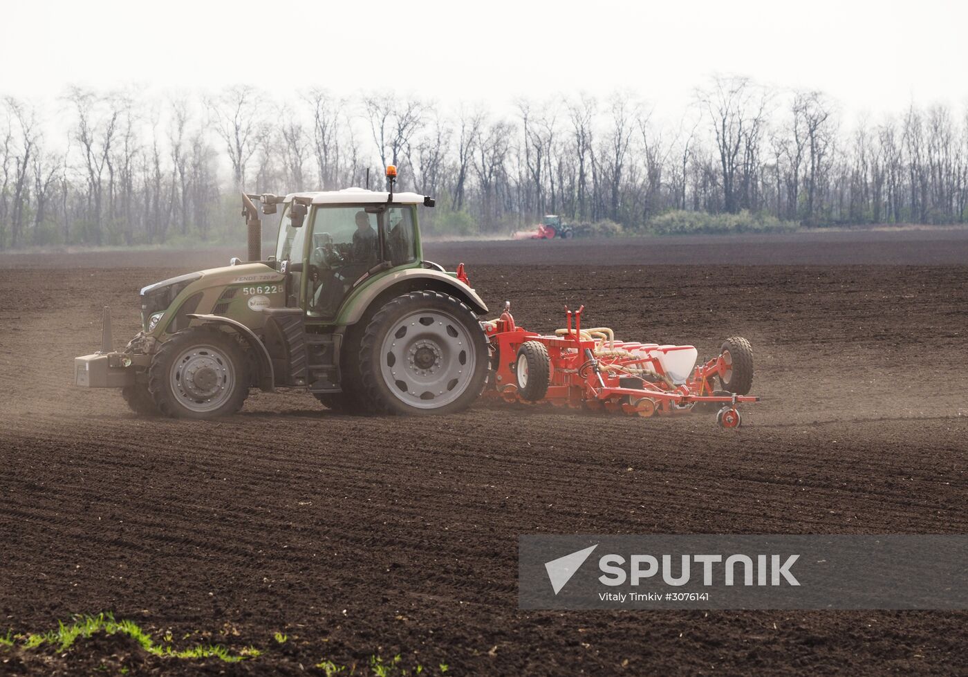 Spring sowing campaign in Krasnodar Territory