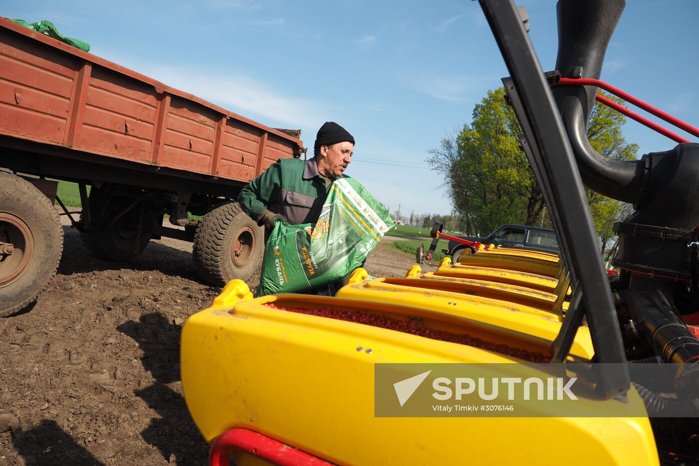 Spring sowing campaign in Krasnodar Territory