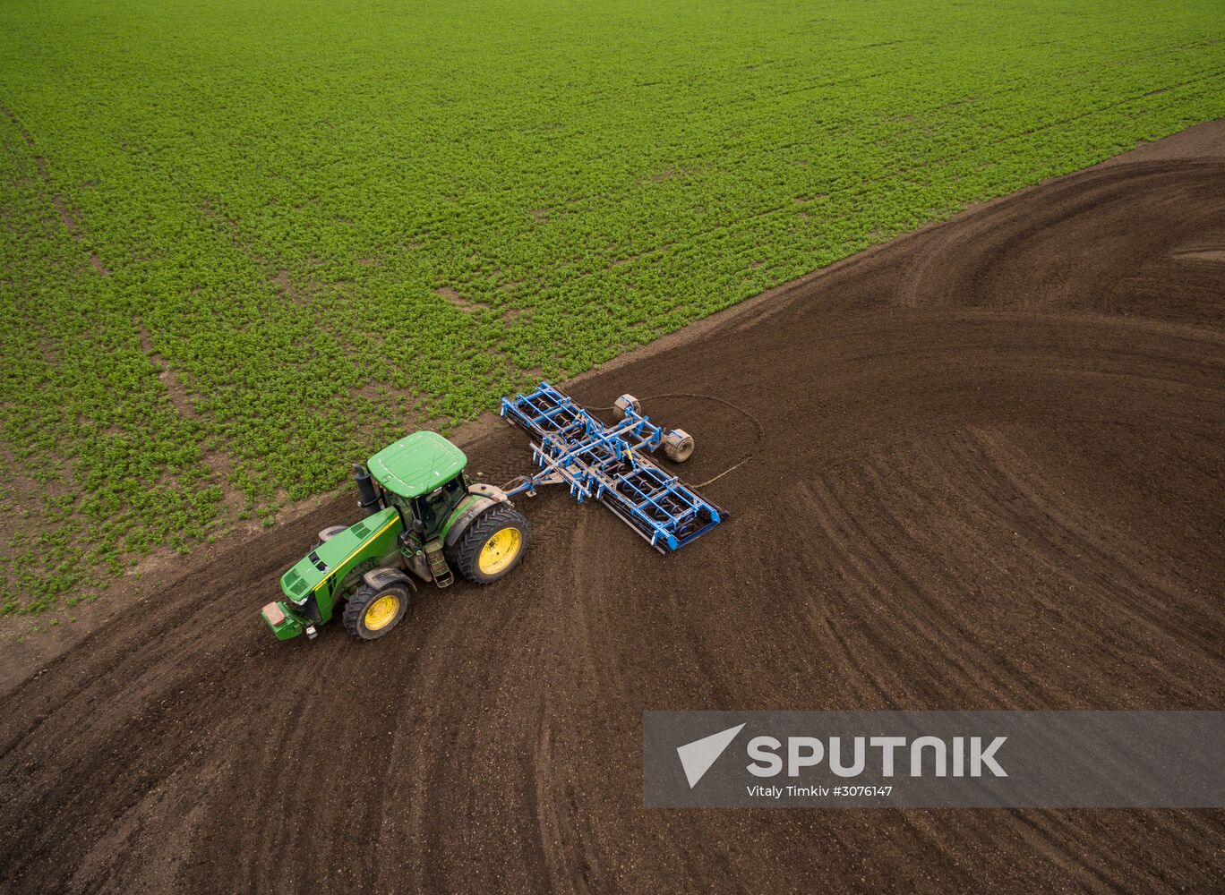 Spring sowing campaign in Krasnodar Territory
