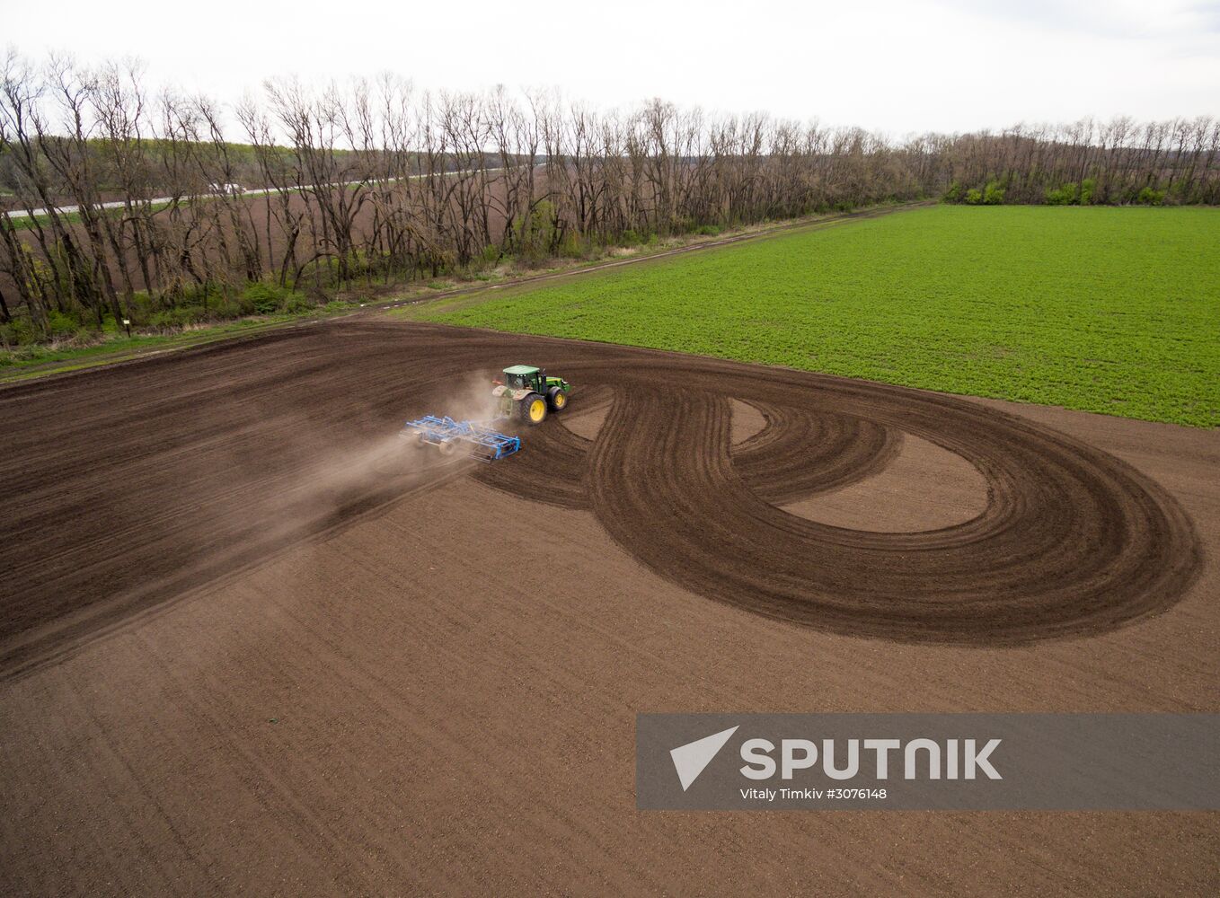 Spring sowing campaign in Krasnodar Territory