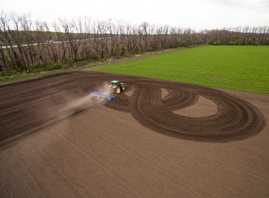 Spring sowing campaign in Krasnodar Territory
