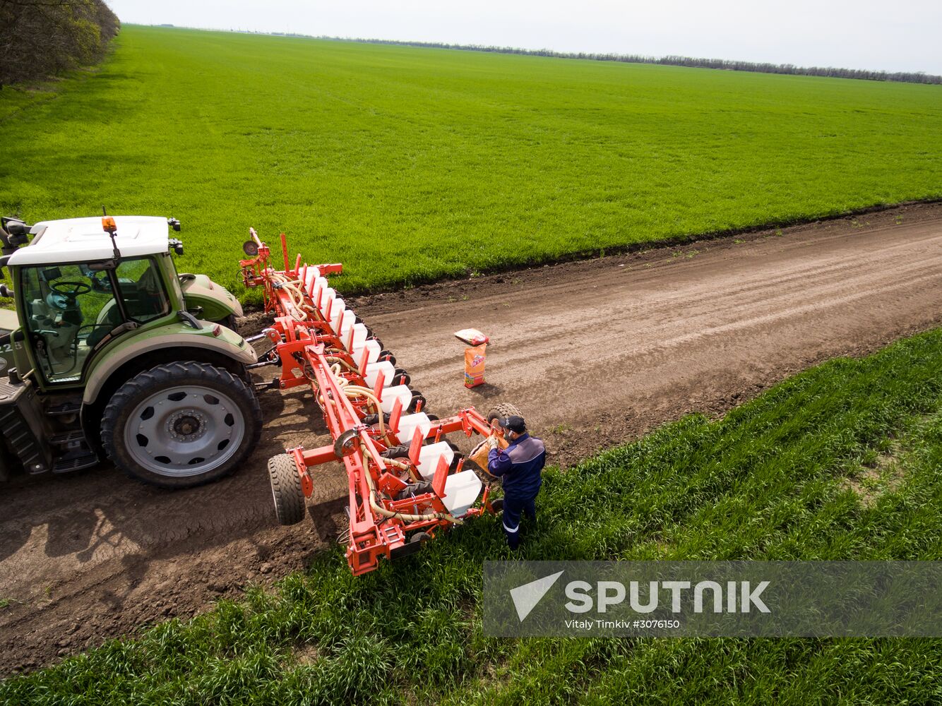 Spring sowing campaign in Krasnodar Territory