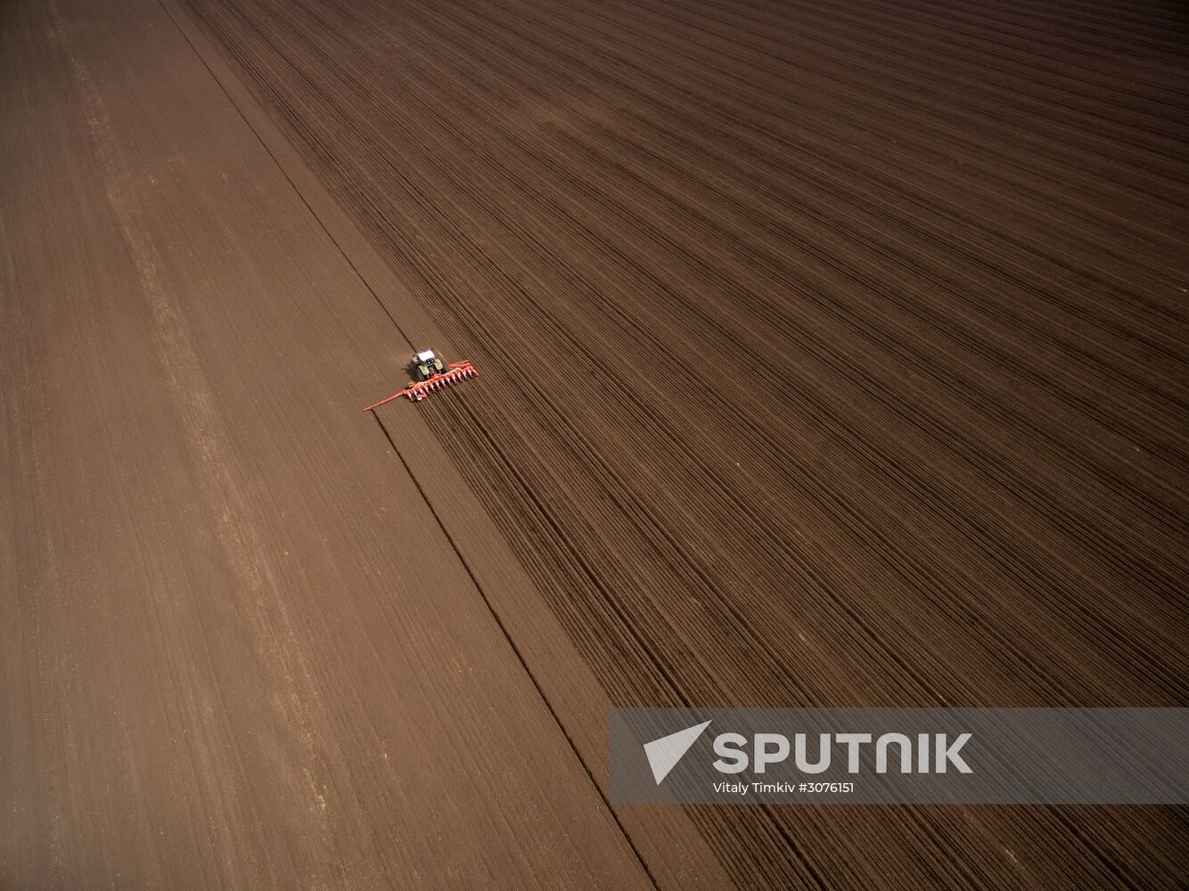 Spring sowing campaign in Krasnodar Territory