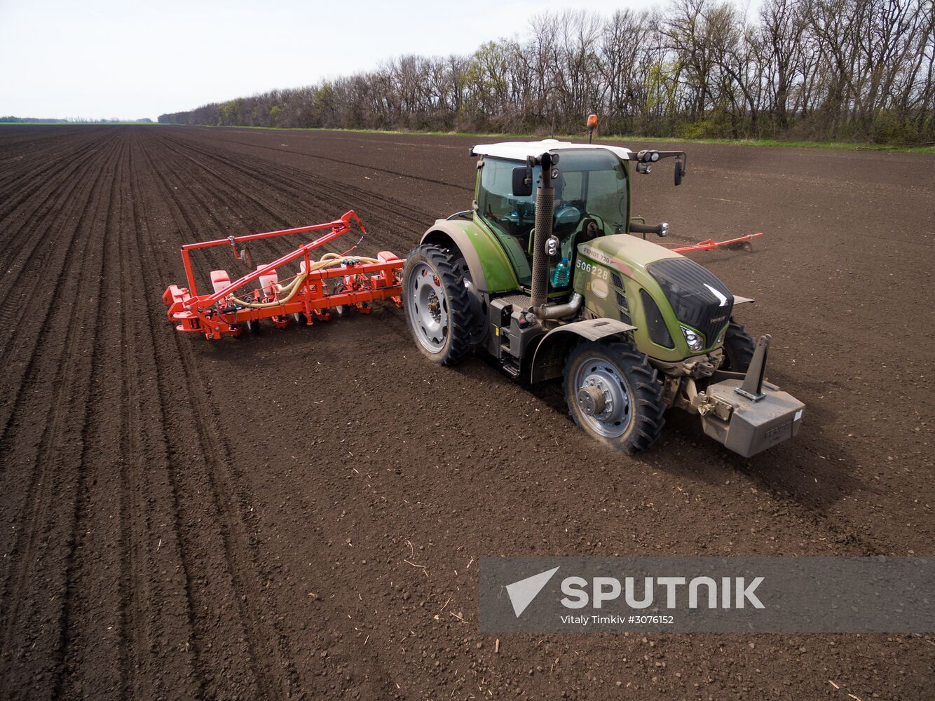 Spring sowing campaign in Krasnodar Territory