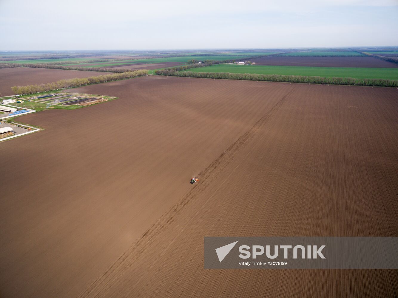 Spring sowing campaign in Krasnodar Territory