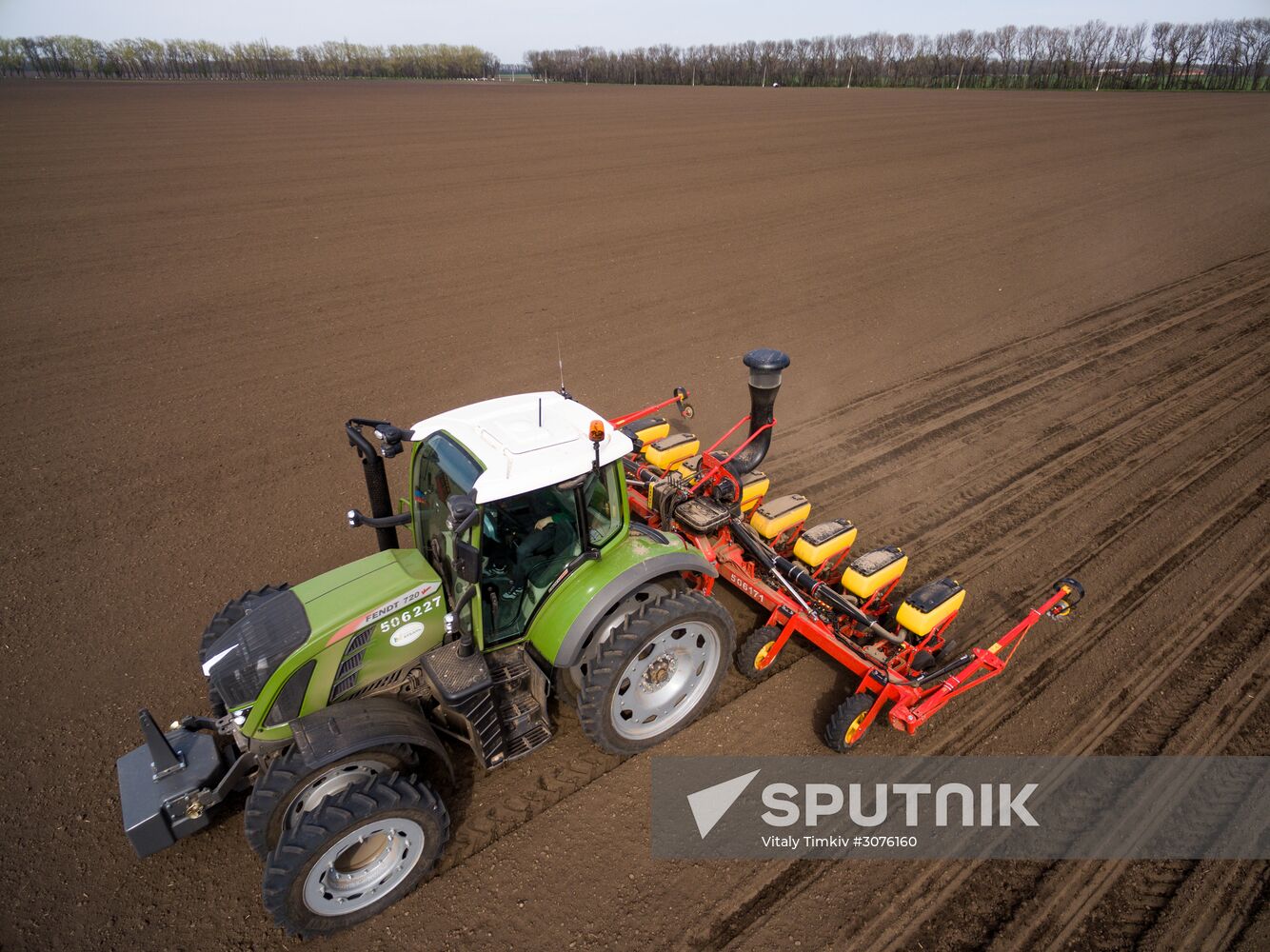 Spring sowing campaign in Krasnodar Territory
