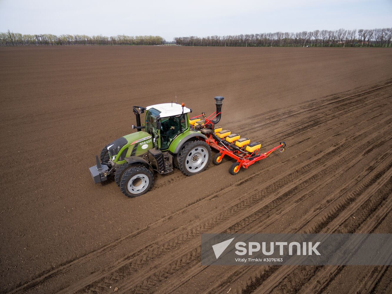 Spring sowing campaign in Krasnodar Territory