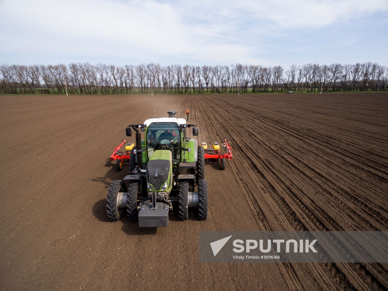 Spring sowing campaign in Krasnodar Territory