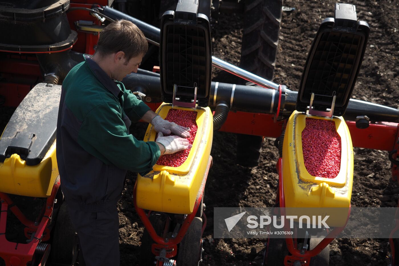 Spring sowing campaign in Krasnodar Territory