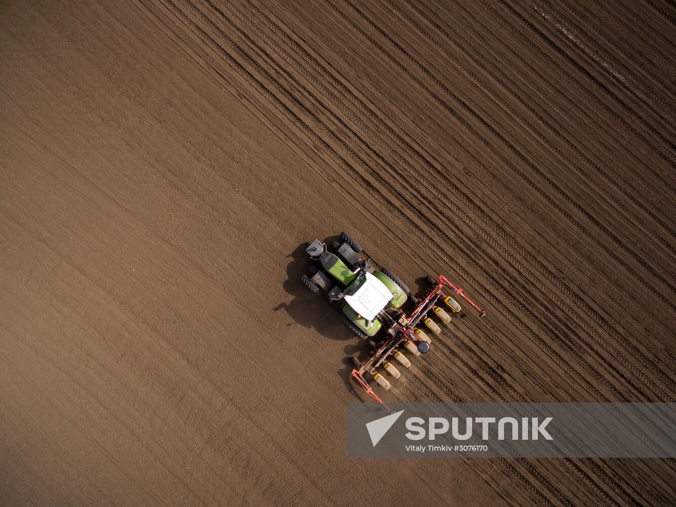 Spring sowing campaign in Krasnodar Territory