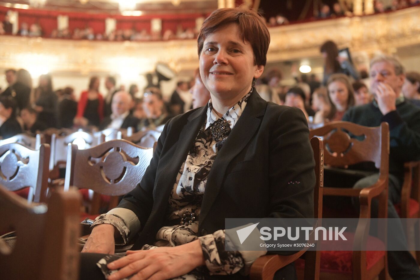 Press conference on Valery Todorovsky's movie "Large"