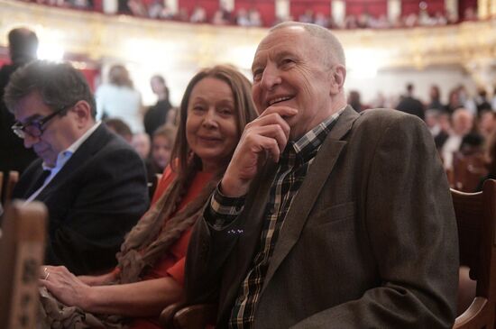 Press conference on Valery Todorovsky's movie Bolshoi Theatre