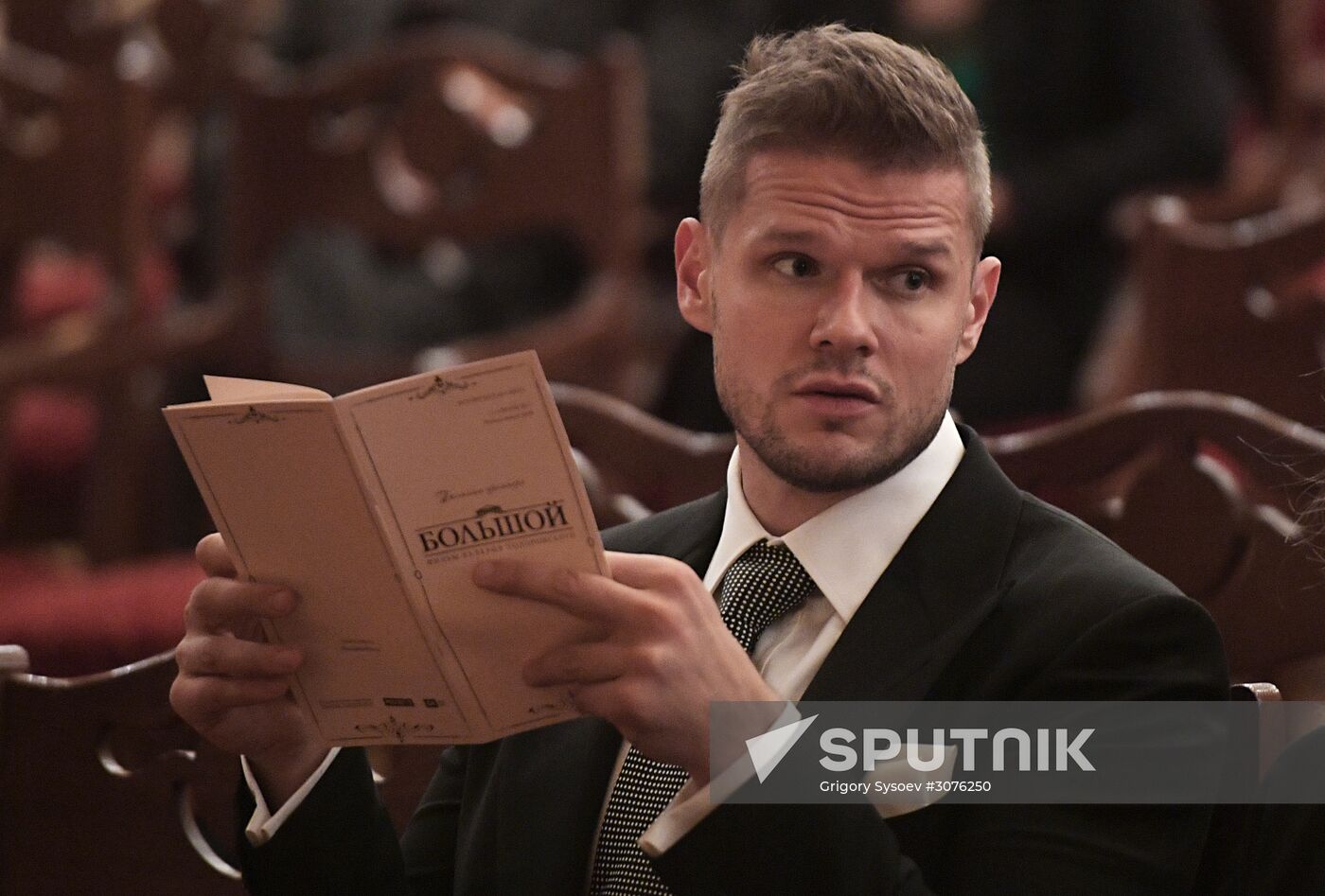 Press conference on Valery Todorovsky's movie Bolshoi Theatre