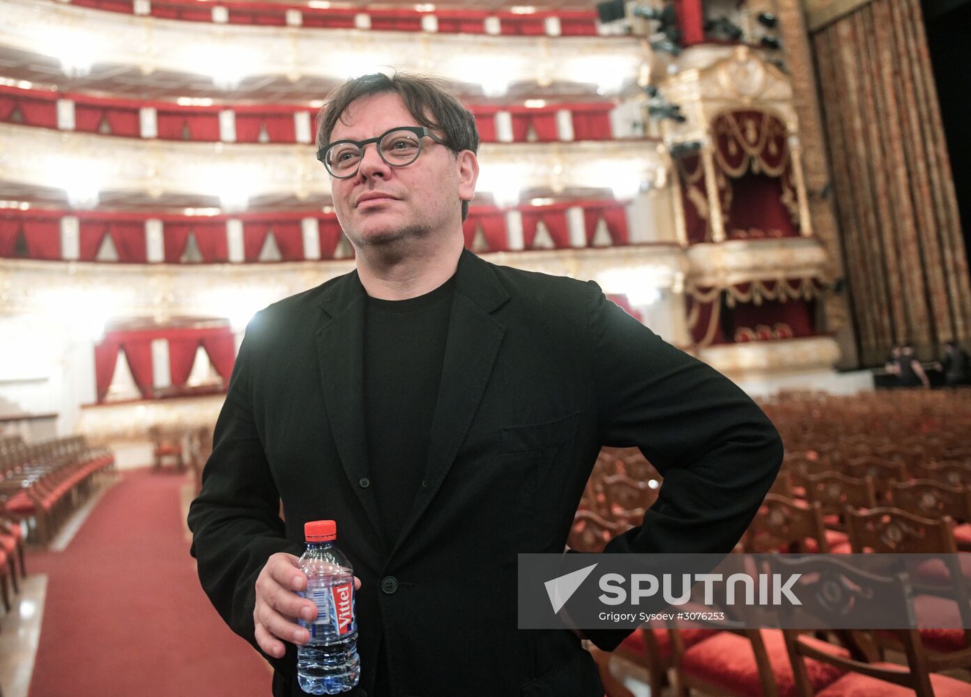 Press conference on Valery Todorovsky's movie "Large"