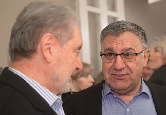 Press conference on Valery Todorovsky's movie Bolshoi Theatre