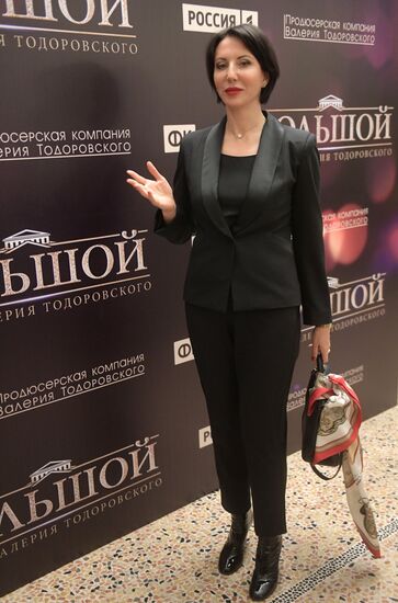 Press conference on Valery Todorovsky's movie Bolshoi Theatre
