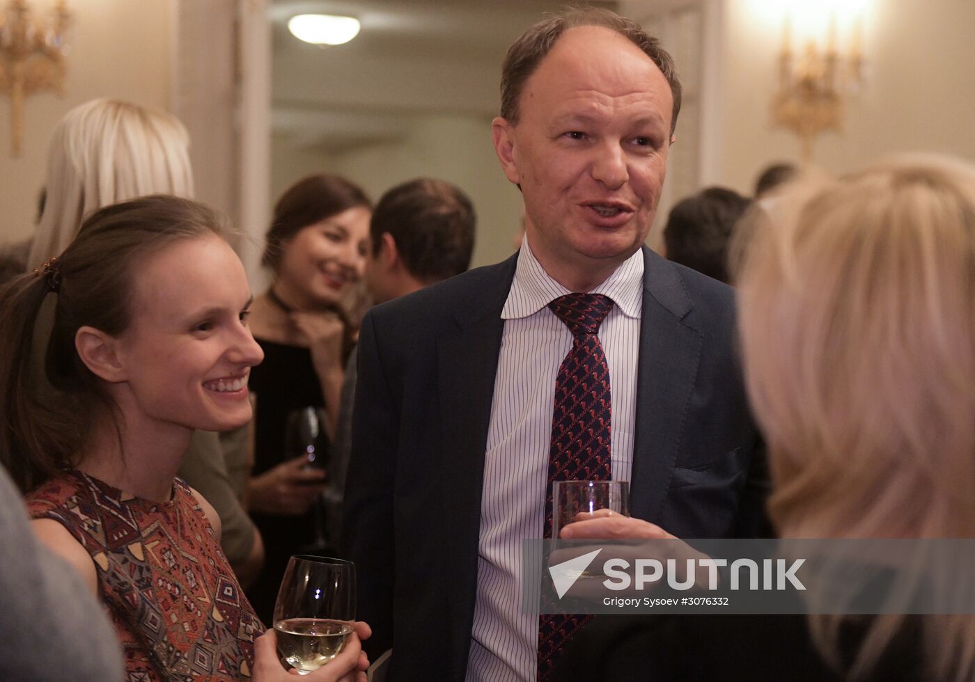 Press conference on Valery Todorovsky's movie Bolshoi Theatre