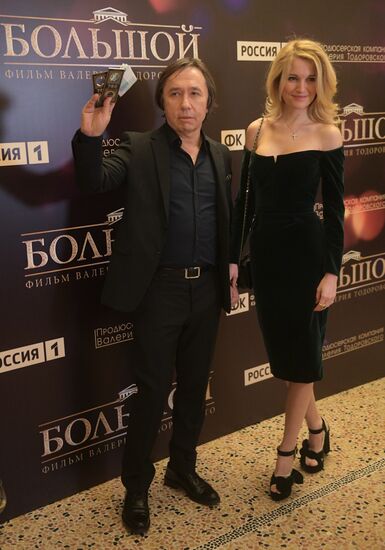 Press conference on Valery Todorovsky's movie Bolshoi Theatre