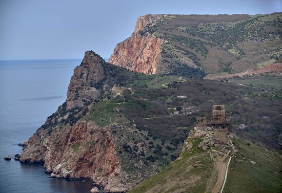 Chembalo fortress in Balaklava