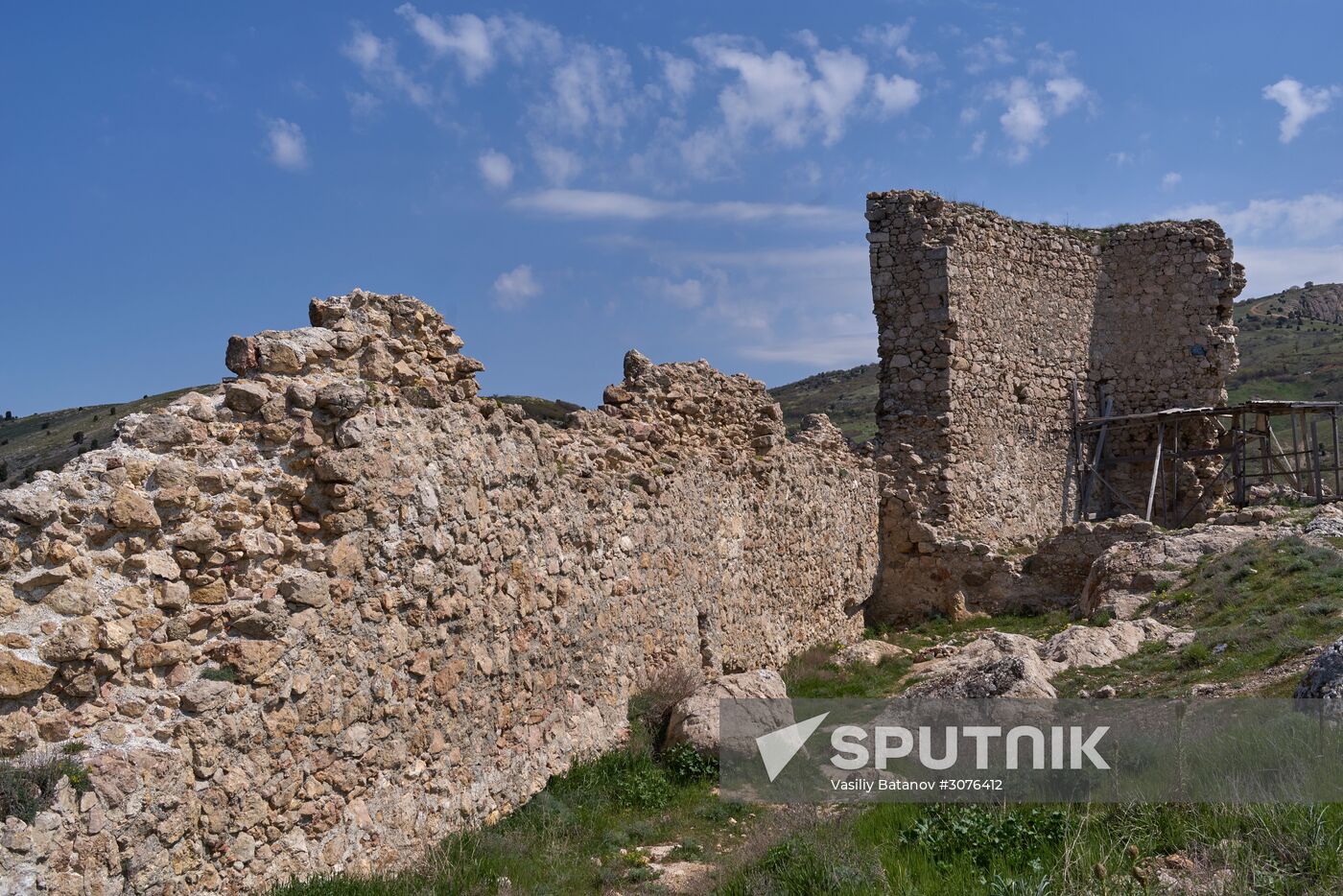 Chembalo fortress in Balaklava