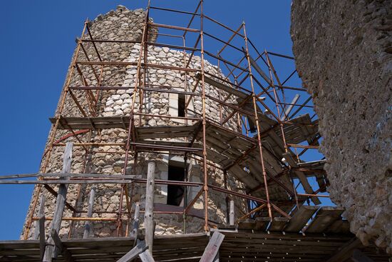 Chembalo fortress in Balaklava