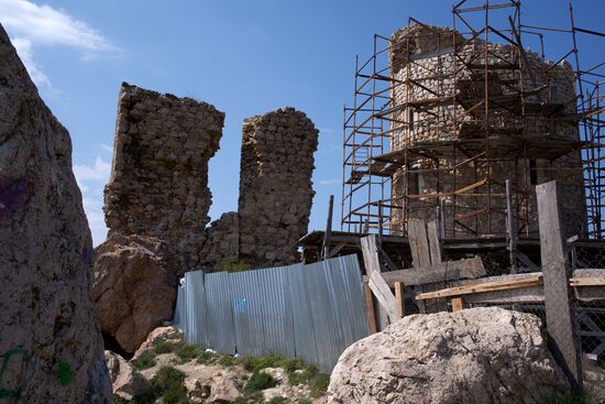 Chembalo fortress in Balaklava