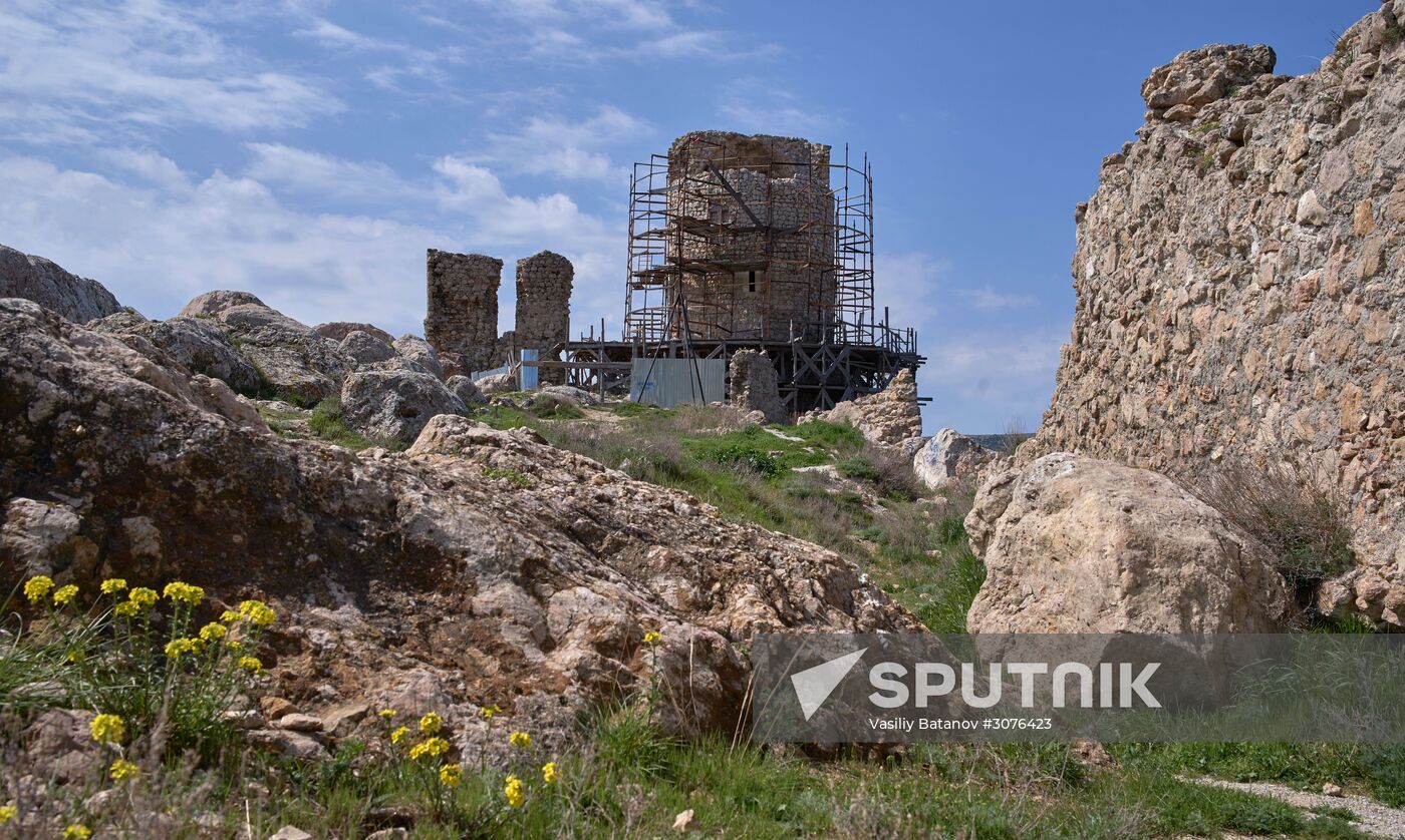 Chembalo fortress in Balaklava