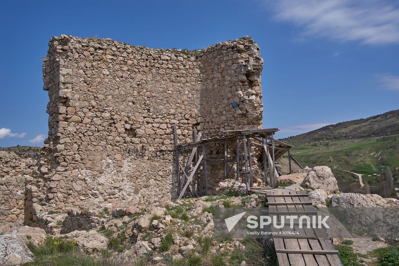 Chembalo fortress in Balaklava