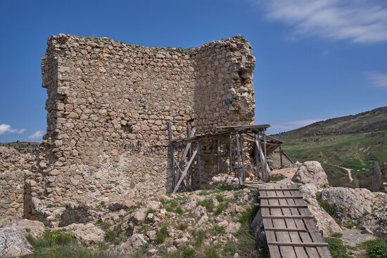 Chembalo fortress in Balaklava