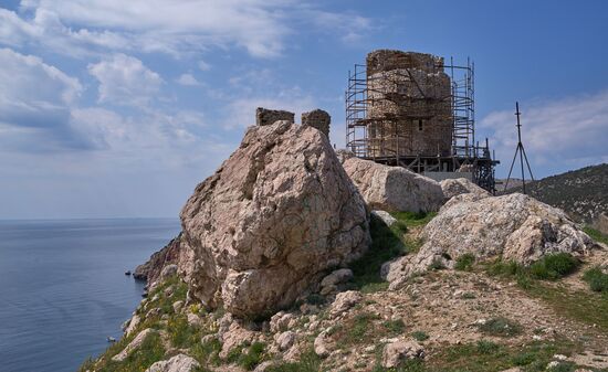 Chembalo fortress in Balaklava