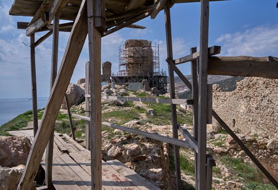 Chembalo fortress in Balaklava