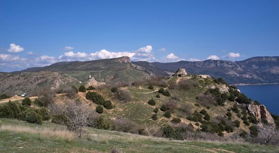 Chembalo fortress in Balaklava