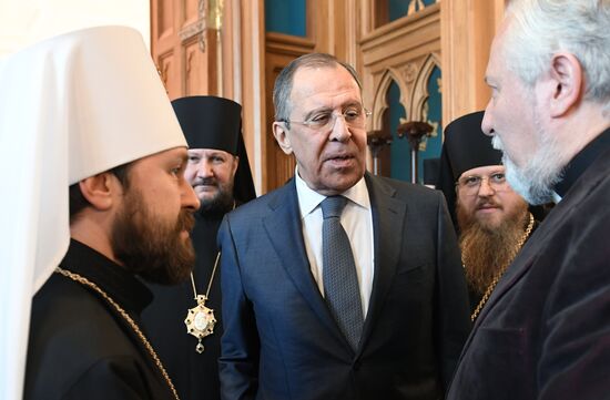 Orthodox Christian Easter Day reception on behalf of Russian Foreign Minister Sergei Lavrov