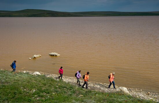 Opuksky Nature Reserve in Crimea
