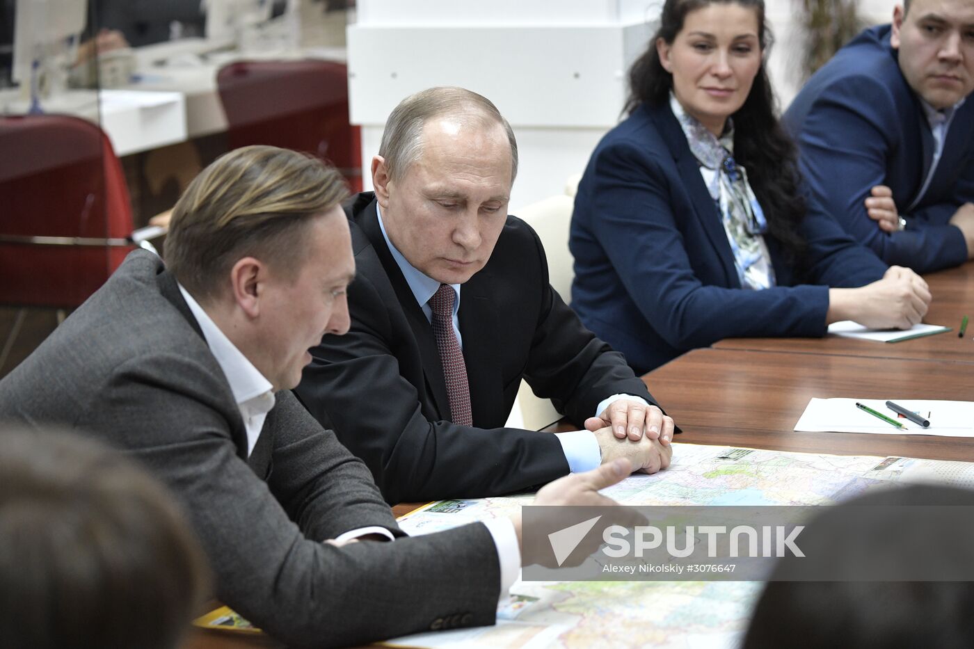 Russian President Vladimir Putin's working trip to Veliky Novgorod
