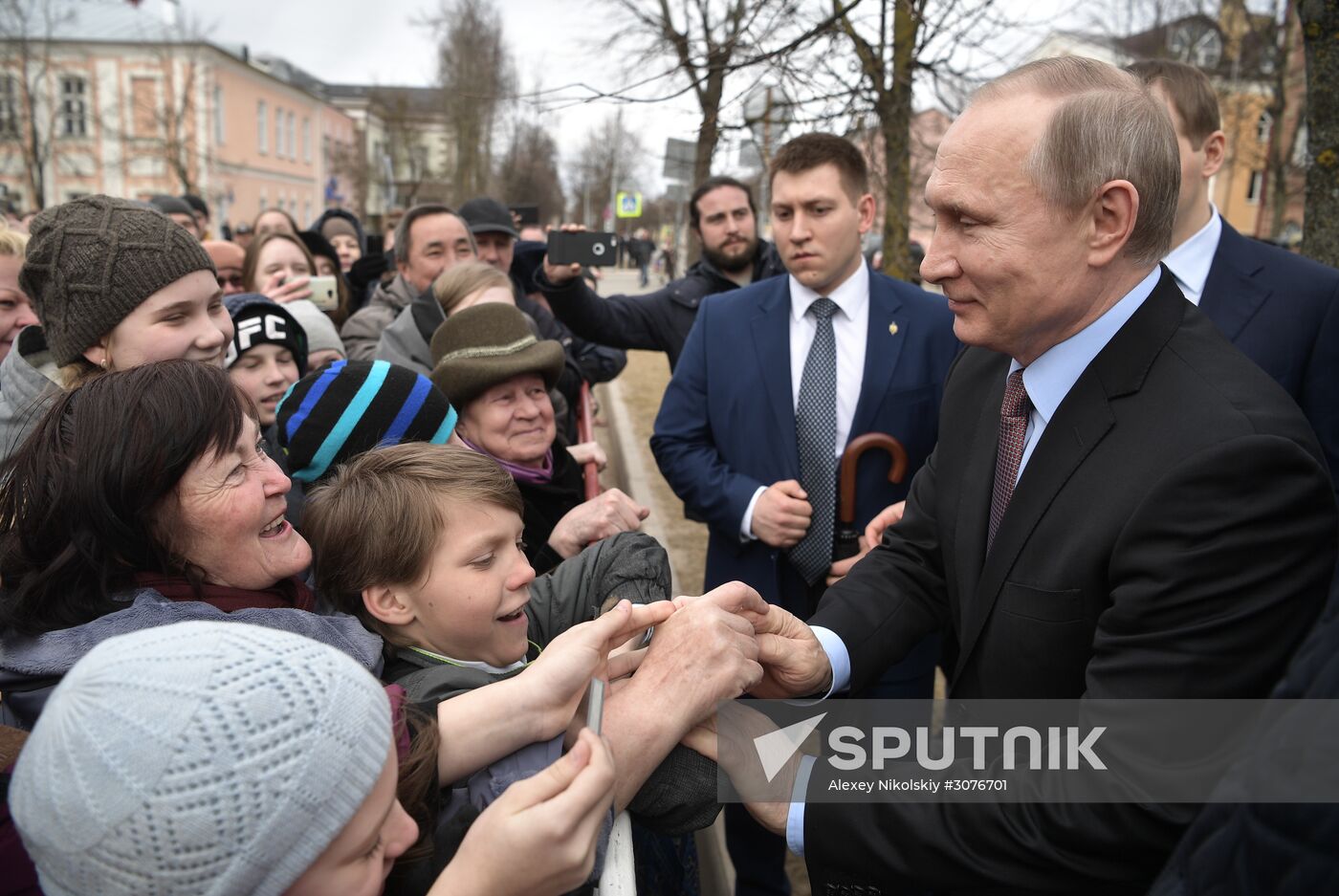 Russian President Vladimir Putin's working trip to Veliky Novgorod