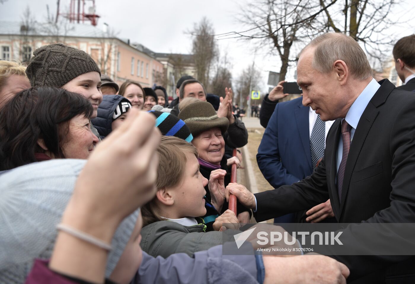 Russian President Vladimir Putin's working trip to Veliky Novgorod