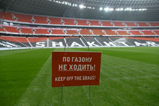Donbass Arena in Donetsk