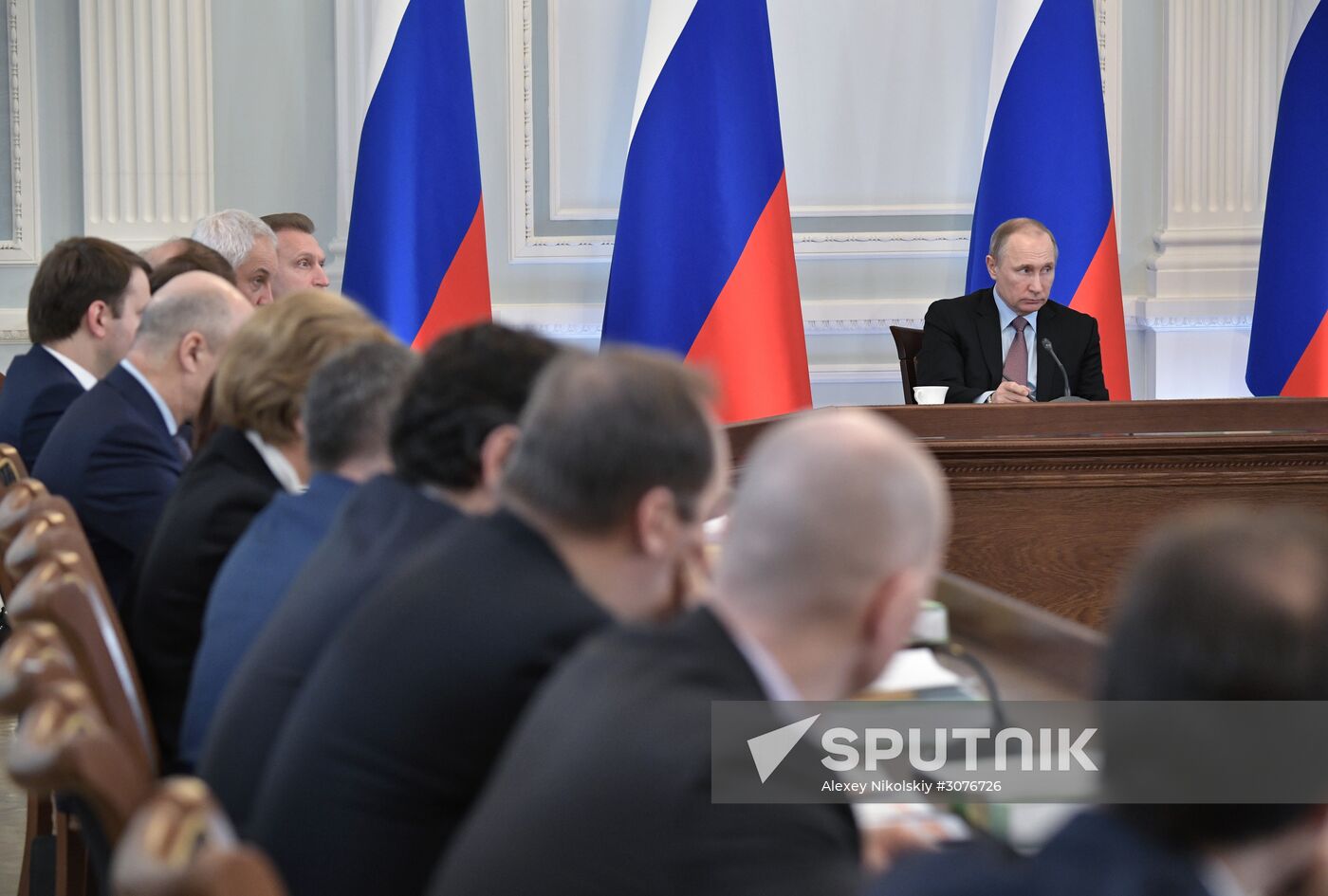 Russian President Vladimir Putin's working trip to Veliky Novgorod