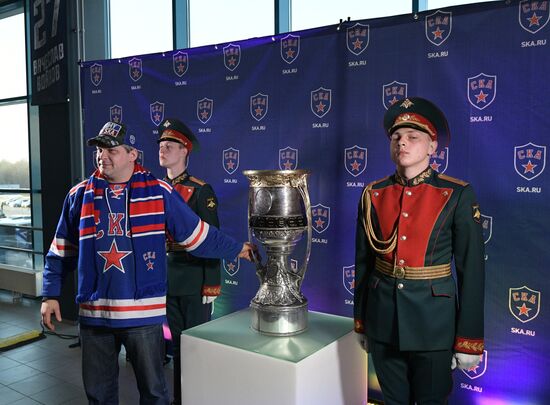 Honoring of HC SKA players, KHL Gagarin Cup winners