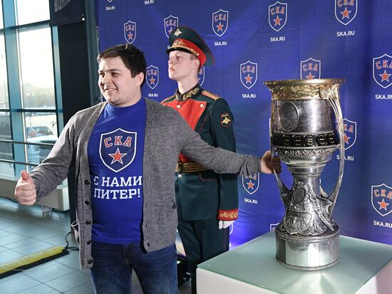 Honoring of HC SKA players, KHL Gagarin Cup winners