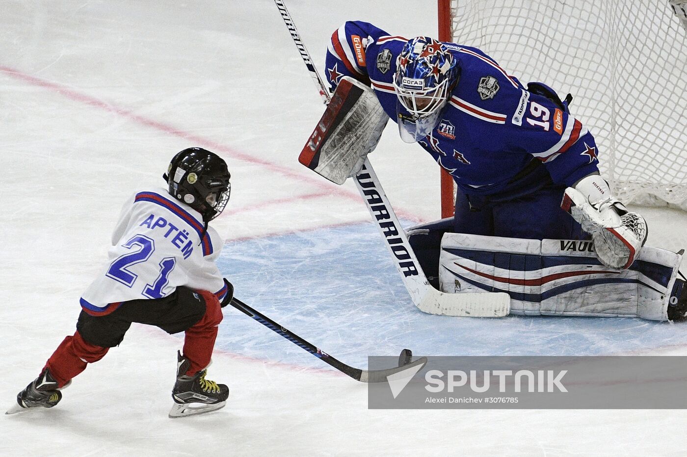 Honoring of HC SKA players, KHL Gagarin Cup winners