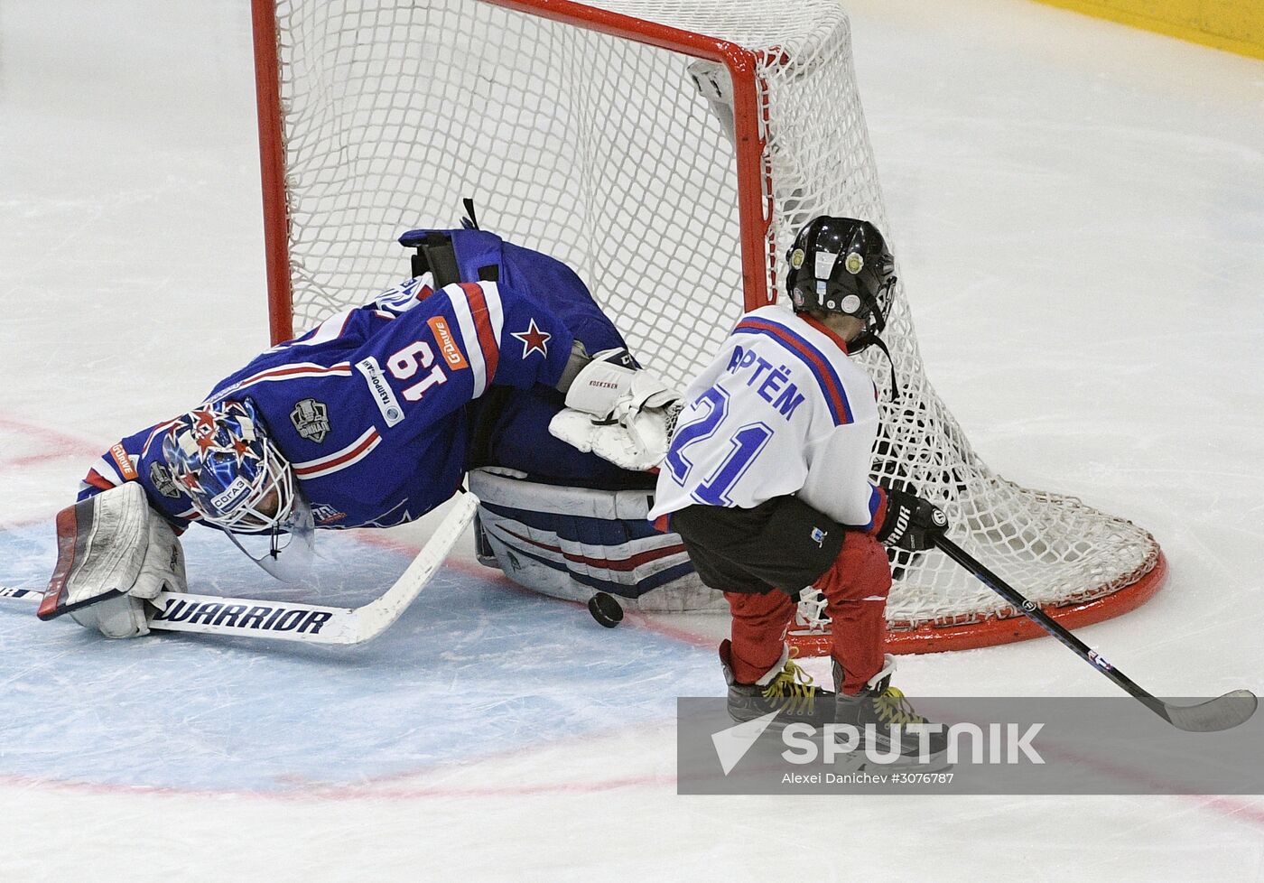 Honoring of HC SKA players, KHL Gagarin Cup winners