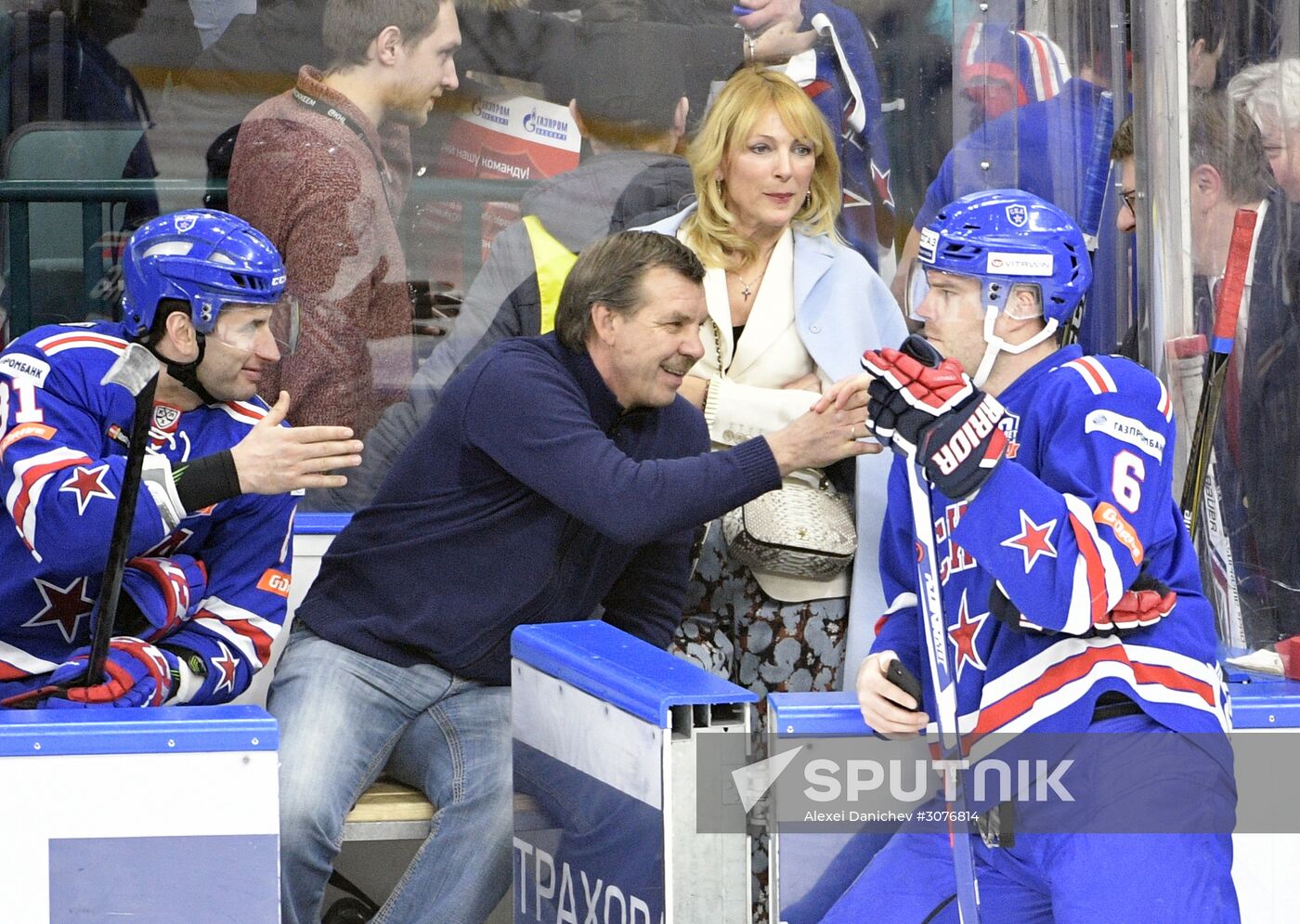 Honoring of HC SKA players, KHL Gagarin Cup winners
