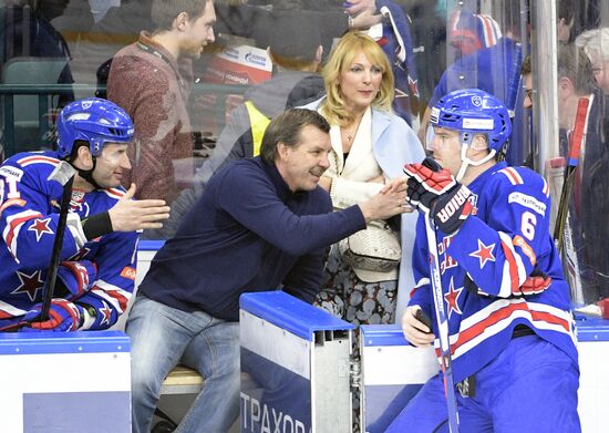 Honoring of HC SKA players, KHL Gagarin Cup winners