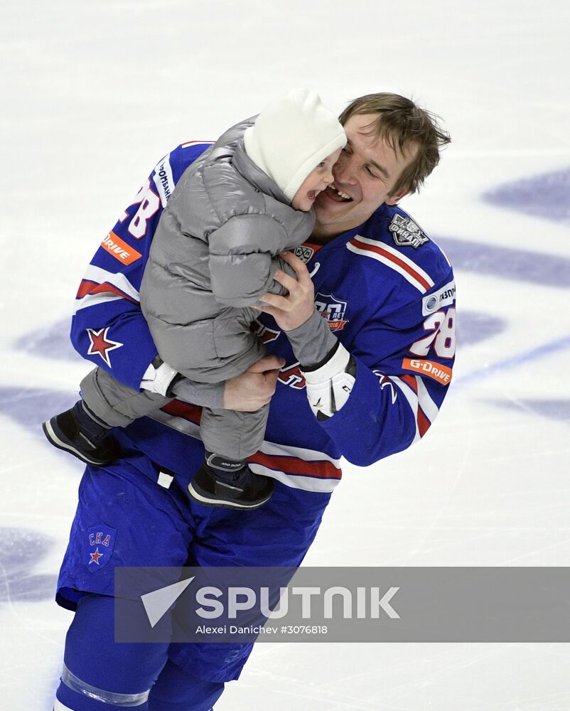 Honoring of HC SKA players, KHL Gagarin Cup winners