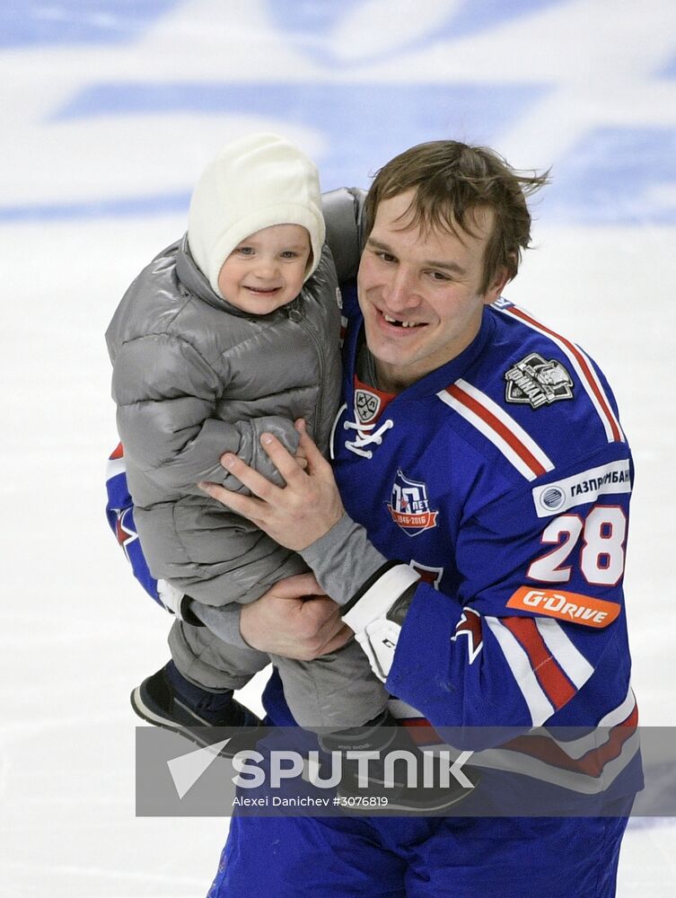 Honoring of HC SKA players, KHL Gagarin Cup winners