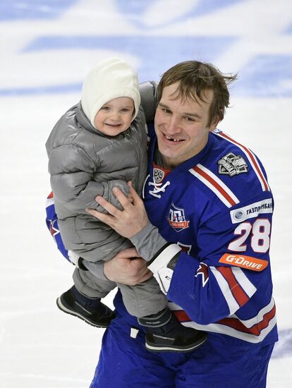 Honoring of HC SKA players, KHL Gagarin Cup winners