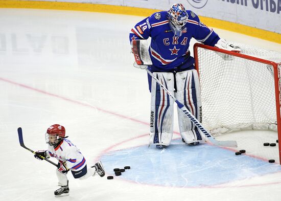 Honoring of HC SKA players, KHL Gagarin Cup winners