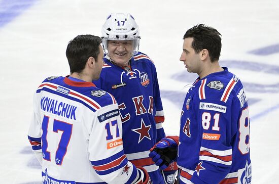Honoring of HC SKA players, KHL Gagarin Cup winners